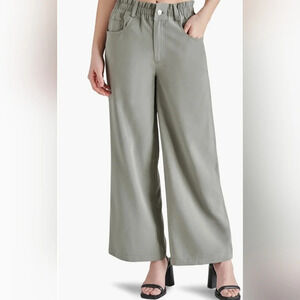 Steve Madden Paperbag Waist Wide Leg Utility Pants